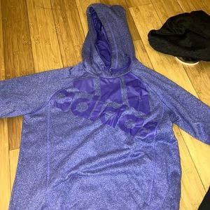 purple adidas hoodie